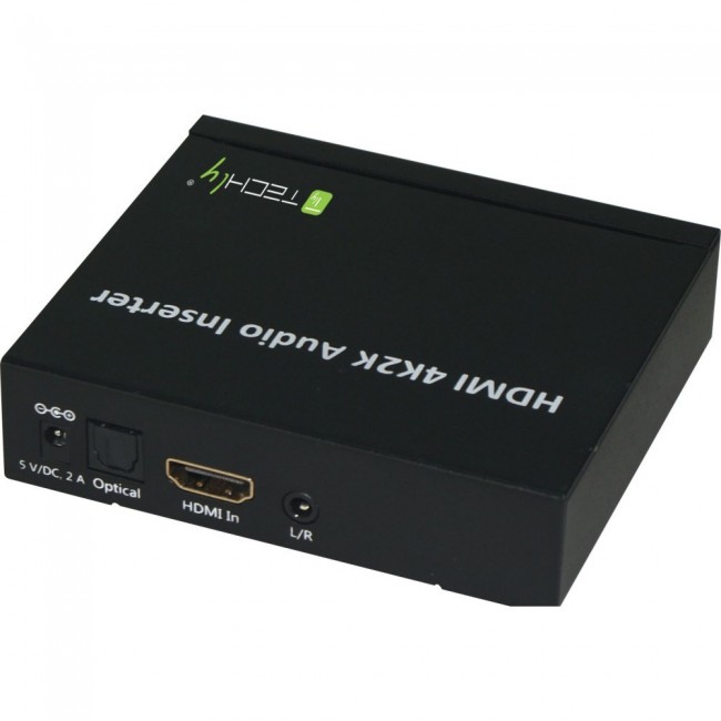 Techly HDMI 4K2K Audio Inserter Techly HDMI 4K2K Audio Inserter