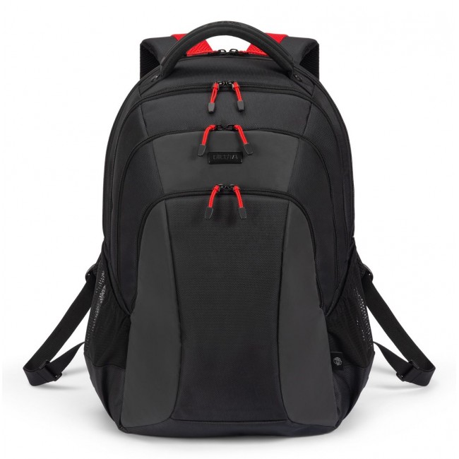 DICOTA D32119-RPET backpack Casual backpack Black, Red Polyester, Recycled polyethylene terephthalate (rPET)
