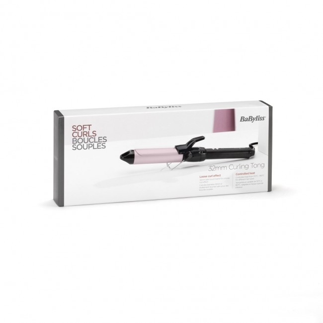 BaByliss Pro 180 C332E Sublim Touch 32 mm Curling iron Warm Black, Pink 70.9 BaByliss Pro 180 C332E Sublim Touch 32 mm Curling iron Warm Black, Pink 70.9
