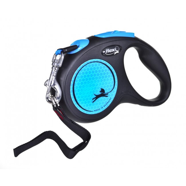 FLEXI New Neon M - retractable leash - 5 m