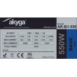 Akyga AK-B1-550 power supply unit 550 W 20+4 pin ATX ATX Grey