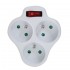 Esperanza ELK304W Electrical Splitter 3 sockets switch White