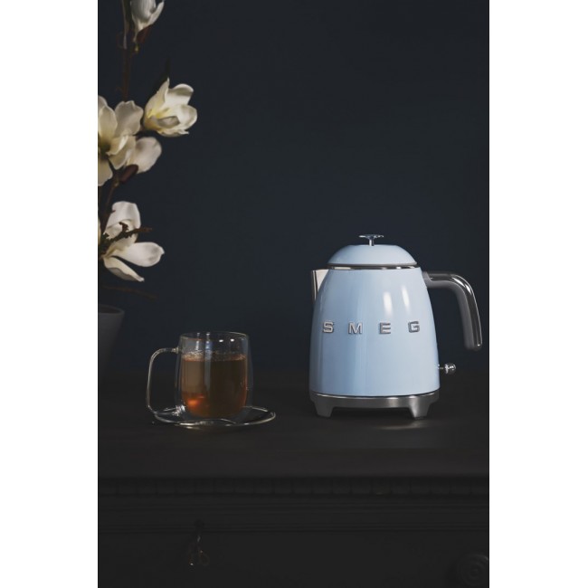 SMEG Kettle Mini 0.8L Pastel Blue KLF05PBEU