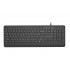 Gembird KB-MCH-05-CYRL Slim wired multimedia keyboard, black, RU layout
