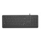 Gembird KB-MCH-05-CYRL Slim wired multimedia keyboard, black, RU layout