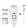 Braun Silk- pil 5 825 Power 28 tweezers White, Purple