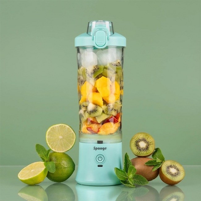 Sponge Cordless cup blender 0.6l Turquoise