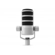R DE PodMic - Dynamic microphone, white