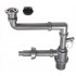 1-BOWL SINK SIPHON - WITH CLICK-CLACK PLUG 3.5'