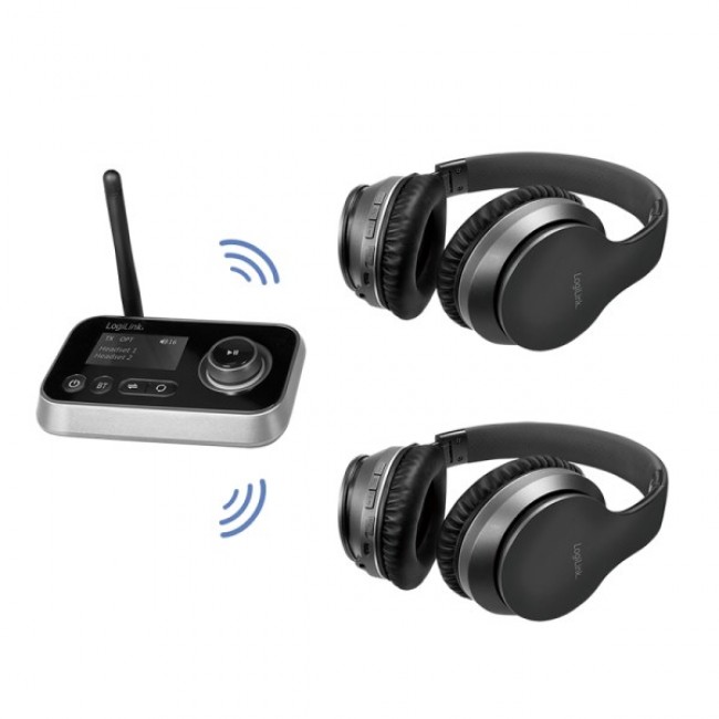 LogiLink BT0062 AV extender AV transmitter & receiver Black LogiLink BT0062 AV extender AV transmitter & receiver Black