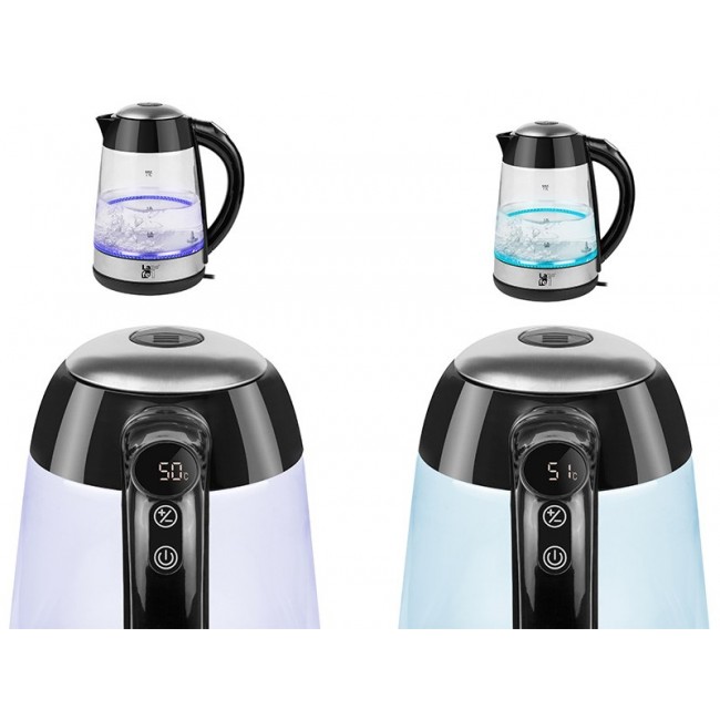 LAFE CEG015 electric kettle 1.7 L 2200 W Transparent