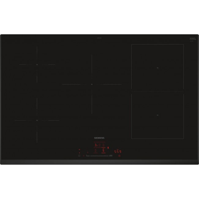 Siemens iQ500 ED851HWB1E hob Black Built-in 80 cm Zone induction hob 5 zone(s)