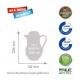 ROTPUNKT 530-01-00-0 vacuum flask 0.5 L Ivory ROTPUNKT 530-01-00-0 vacuum flask 0.5 L Ivory