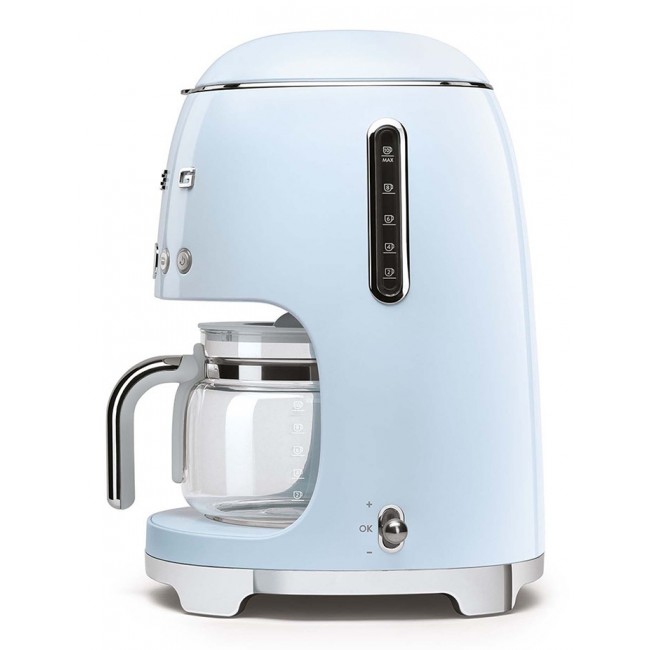 Smeg 50's Style Drip Filter Coffee Machine DCF02PBEU Pastel Blue Smeg 50's Style Drip Filter Coffee Machine DCF02PBEU Pastel Blue