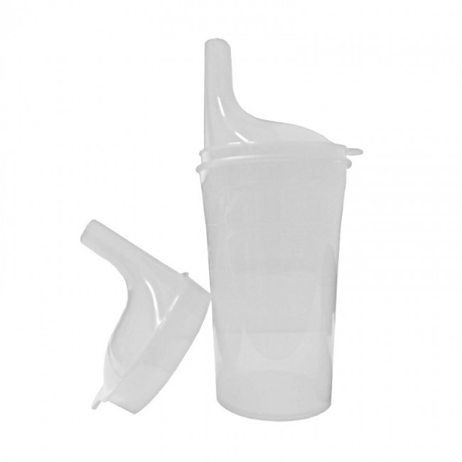 Safety cup to eat and drink transparent Safety cup to eat and drink transparent