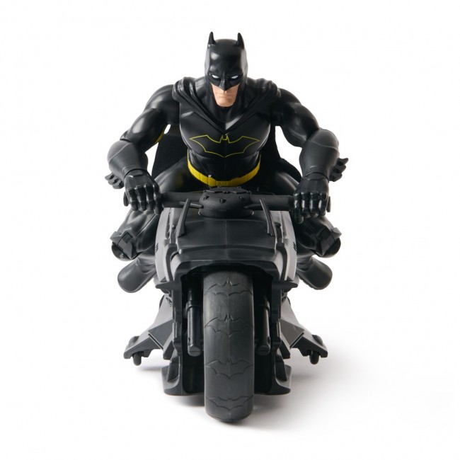 DC Comics , Batman Stealth Remote Control Batcycle with 12