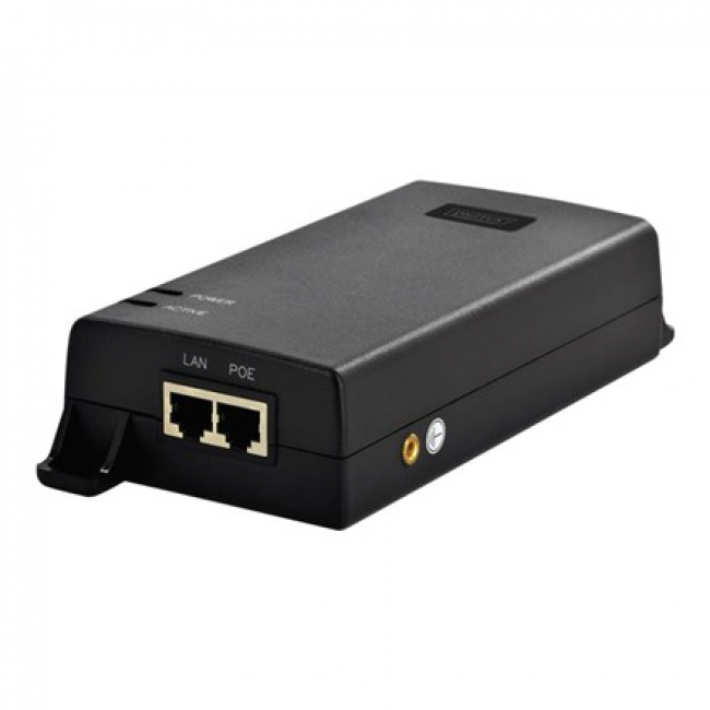 Digitus Gigabit Ethernet PoE Ultra Injector, 802.3af/at, 60 W