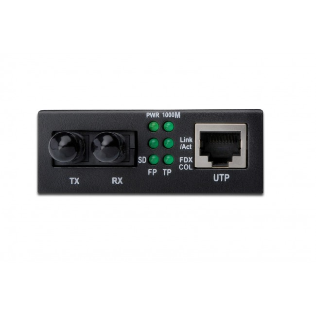 Digitus Gigabit Media Converter, RJ45 / ST Digitus Gigabit Media Converter, RJ45 / ST