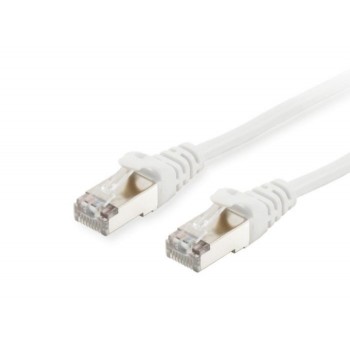Equip Cat.6A S/FTP Patch Cable, White, 25m