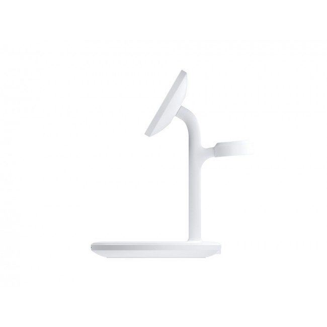 Green Cell MSST-GC-3IN1-W mobile device charger Headphones, Headset, Smartphone, Smartwatch White Wireless charging Auto