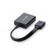 Ugreen 40248 video cable adapter 0.16 m VGA (D-Sub) HDMI + Micro-USB Black