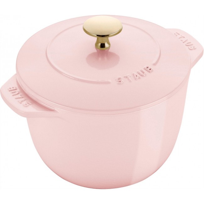 STAUB LA COCOTTE Ma y garnek okrąg y 1.75 ltr, r owy
