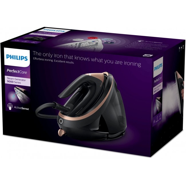 Philips PSG9040/80 steam ironing station 3100 W 1.8 L SteamGlide Elite soleplate Black