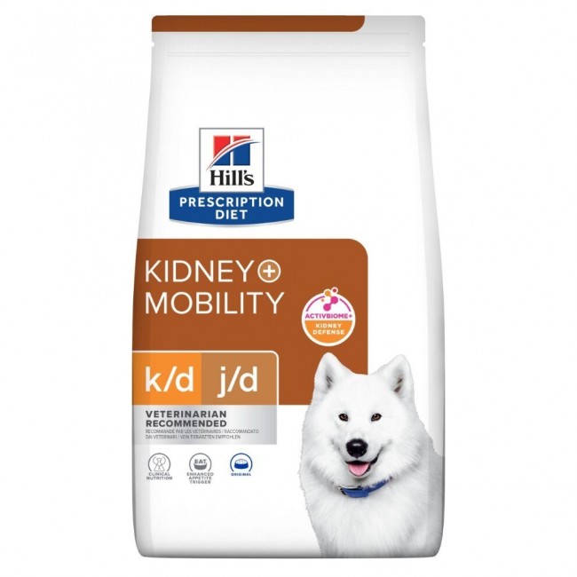 Hill's PD K/D Kidney + Mobility - dry dog food - 4kg