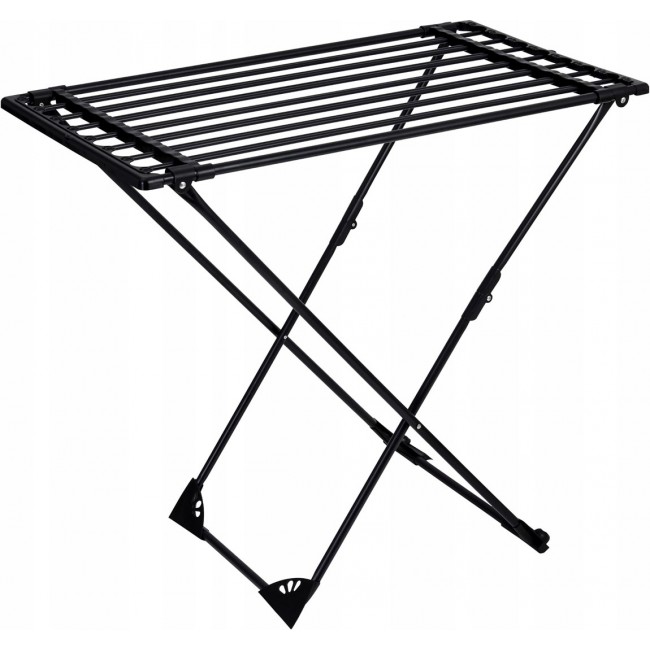 PROMIS CORTONA clothes dryer, telescopic, extendable, black PROMIS CORTONA clothes dryer, telescopic, extendable, black