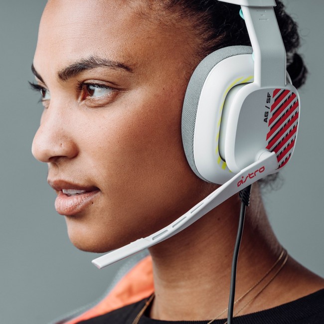 Logitech G A10 Headset Wired Head-band Gaming White Logitech G A10 Headset Wired Head-band Gaming White