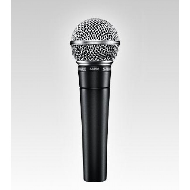 Shure | Microphone Vocal Dynamic | SM58SE | Dark grey Shure | Microphone Vocal Dynamic | SM58SE | Dark grey