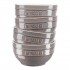 Staub Ceramique Bowl set 0.4 L Round Ceramic Grey 4 pc(s)