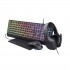 Trust GXT 792 QUADROX keyboard Mouse included Gaming USB QWERTY US English Black