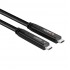 Lindy 10m USB 3.2 Gen 1 and DP 1.4 Type C Hybrid Cable