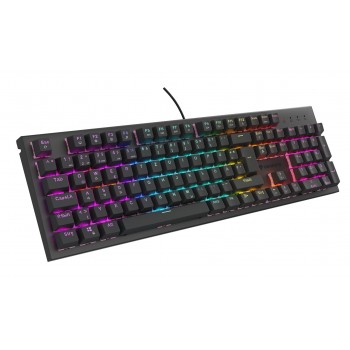 GENESIS NKG-2179 keyboard Gaming USB QWERTZ German Black
