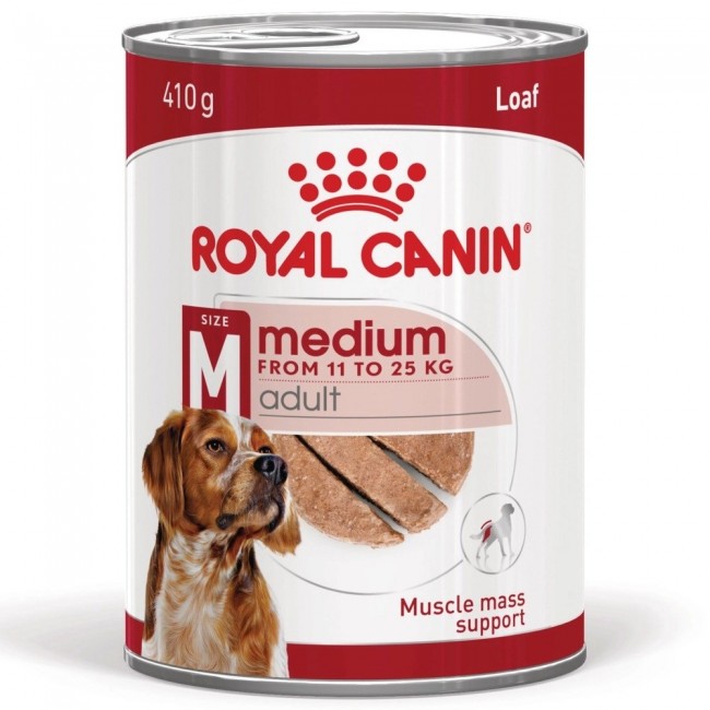 ROYAL CANIN Medium Loaf - wet dog food - 410g