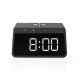 Nedis WCACQ30BK alarm clock Digital alarm clock Black