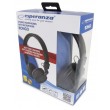 Esperanza BONGO Headphones Wired Head-band Calls/Music/Sport/Everyday Black