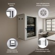 Extralink Rackmount cabinet 15U 600x600 Gray wall mounted Extralink Rackmount cabinet 15U 600x600 Gray wall mounted