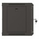 Lanberg WF03-5306-10B rack cabinet 6U Wall mounted rack Black