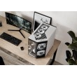 PC Case APNX V1, Midi-Tower, ATX, black / white