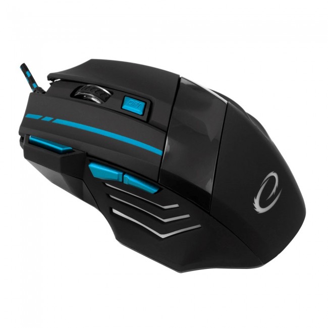 Esperanza EGM201B mouse USB Type-A Optical 2400 DPI Right-hand