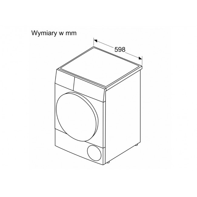BOSCH WQA23300PL tumble dryer