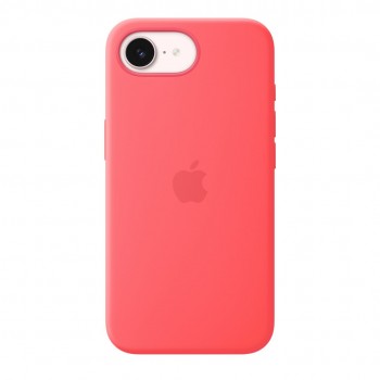 Apple iPhone 17e Silicone Case with MagSafe Bright Guava