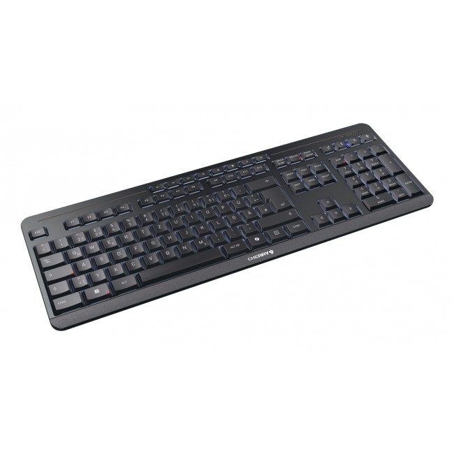 CHERRY Stream ultimate keyboard Home/Office USB + RF Wireless + Bluetooth QWERTZ German Black CHERRY Stream ultimate keyboard Home/Office USB + RF Wireless + Bluetooth QWERTZ German Black
