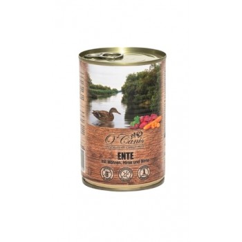 O'CANIS canned dog food- wet food- duck, millet and carrots - 400 g