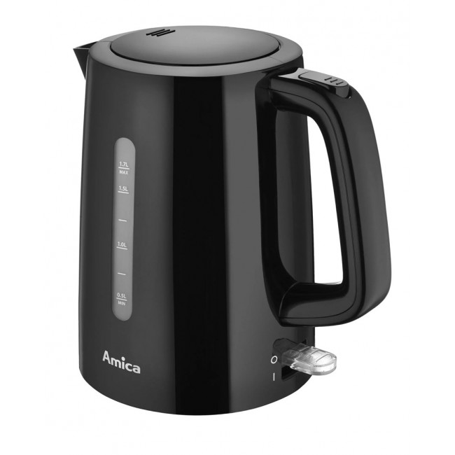 Amica KF 1014 1.7 l 2200 W electric kettle Black Amica KF 1014 1.7 l 2200 W electric kettle Black