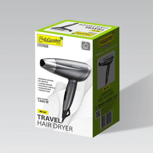 Hair dryer 1400W MAESTRO MR-207 Hair dryer 1400W MAESTRO MR-207