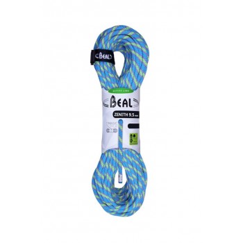 Climbing rope, zenith, 9.5mm, 70m, blue, BEAL