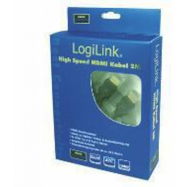 LogiLink HDMI, 10m HDMI cable HDMI Type A (Standard) Black LogiLink HDMI, 10m HDMI cable HDMI Type A (Standard) Black